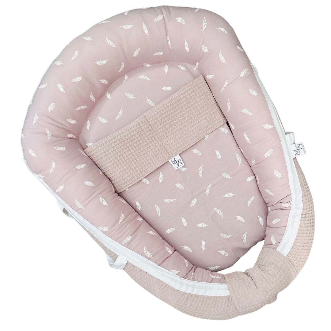 Poppennest | veren oud roze | Speelgoed