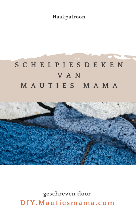 Modèle de crochet | Couverture coquille | La maman de Mautie fait