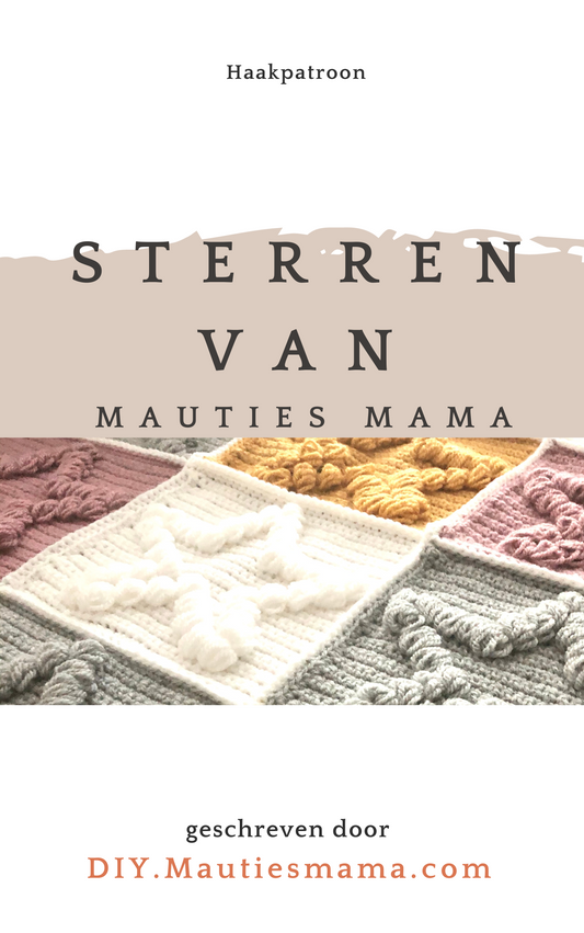 Modèle de crochet | Couverture étoilée | La maman de Mautie fait