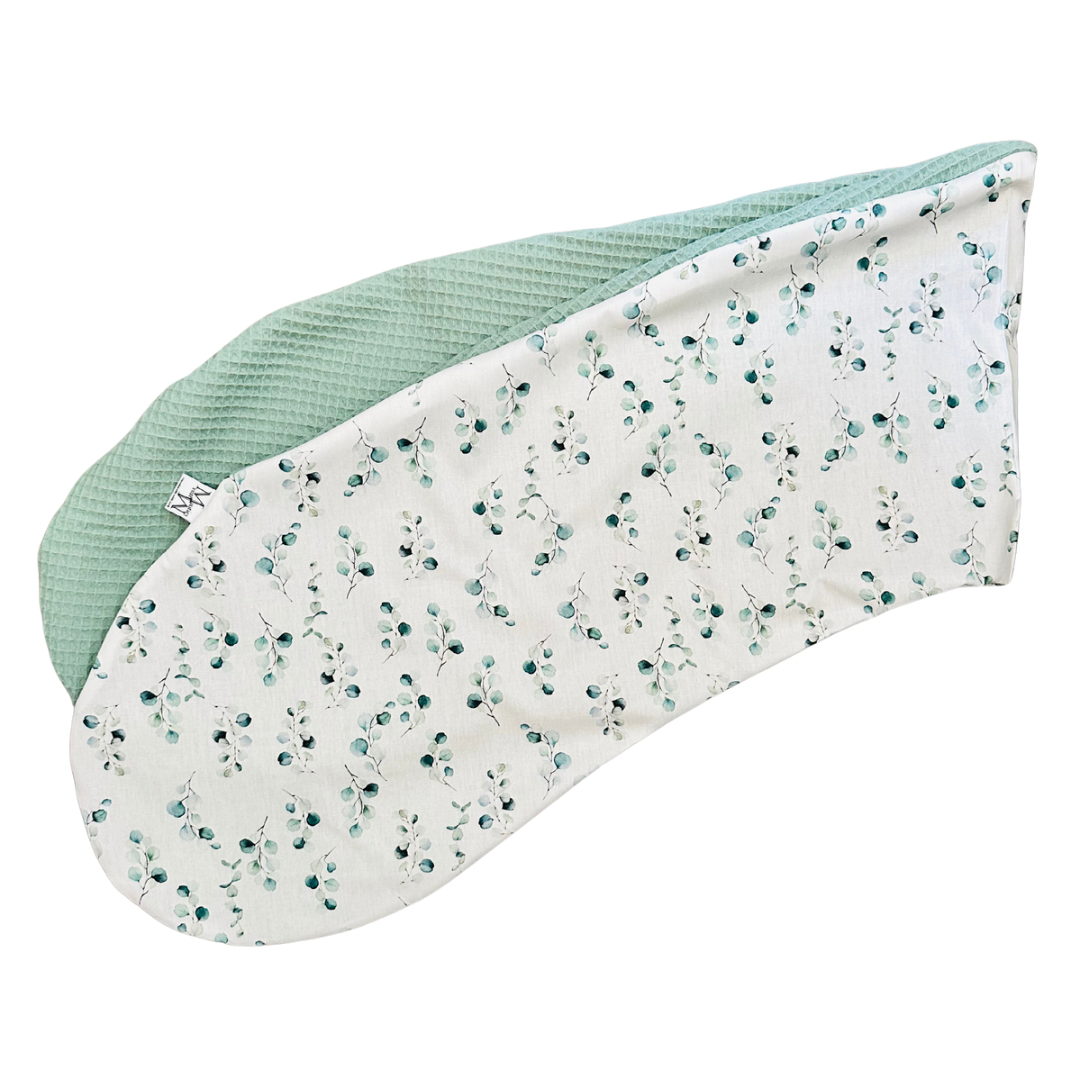 Voedingskussenhoes | Eucalyptus oud groen | op voorraad
