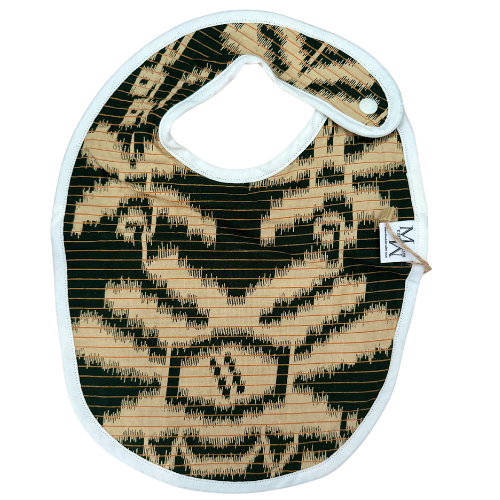 Bib Batik Sarong Double Ikat print beige