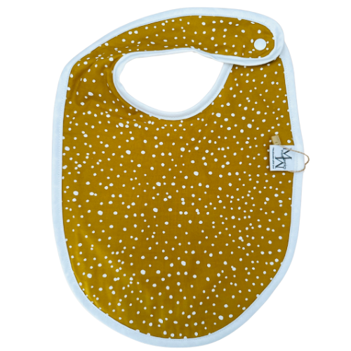 Bavoir Confetti jaune