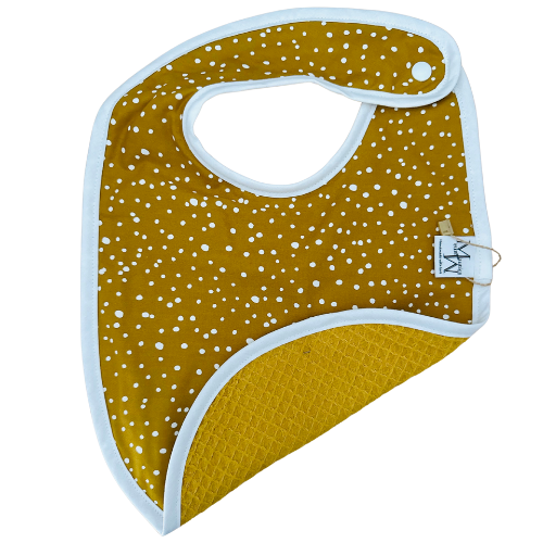 Bavoir Confetti jaune