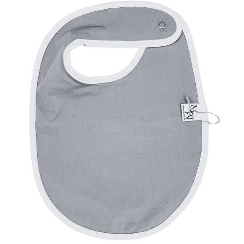 Bib Just Grey