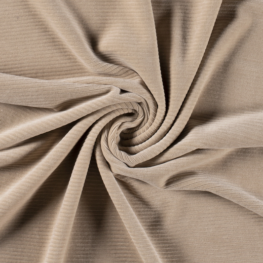 Pull en velours côtelé | Beige