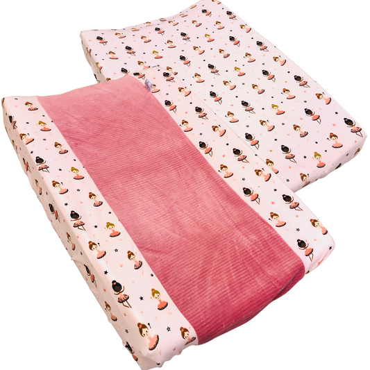 Housses de matelas à langer | Ballet | ensemble 2 pièces