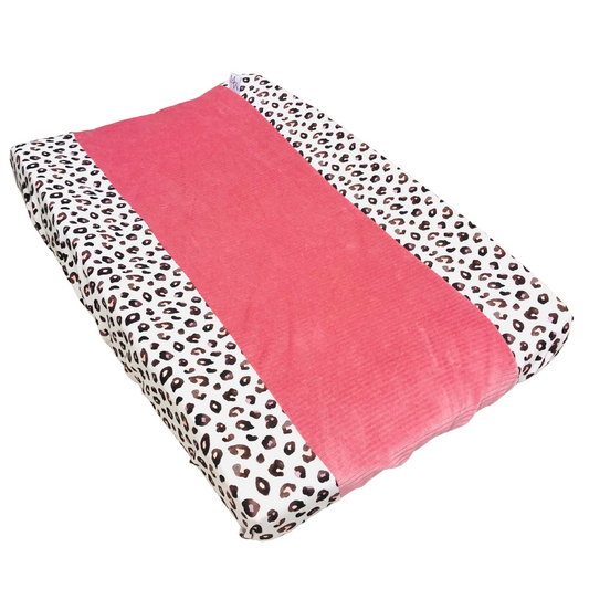 Housse de matelas à langer | MMCHIC | Léopard