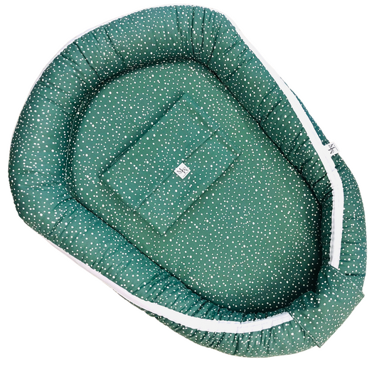 Baby nest Confetti green | in stock