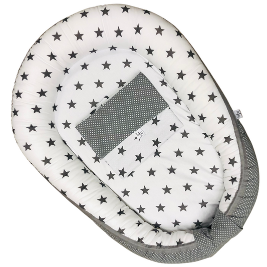 Baby nest Grey stars | in stock