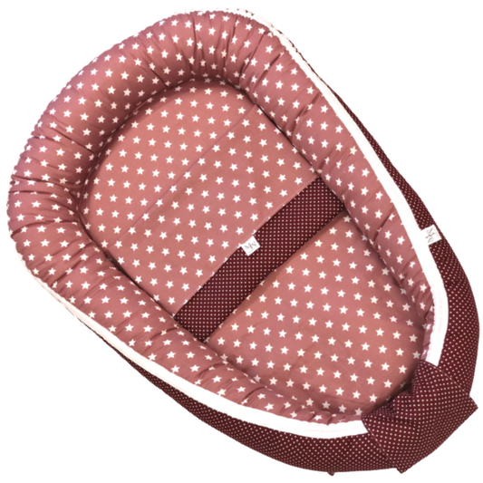Baby nest Stars bordeaux | in stock