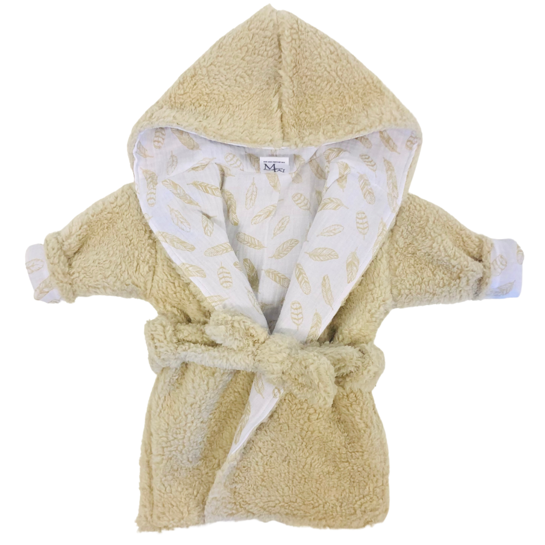 Badjas | Teddy | Veren wit