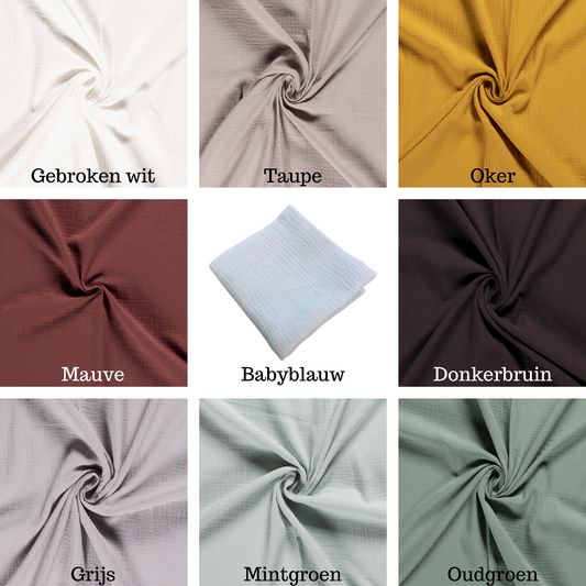 Tissu hydrophile multi-usages XL | Couleurs unies