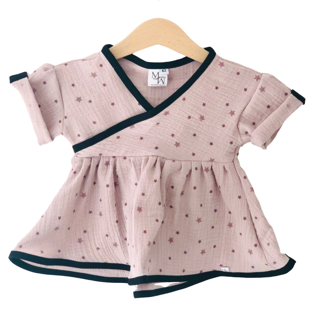 Hydrofieljurk roze sterren | SALE