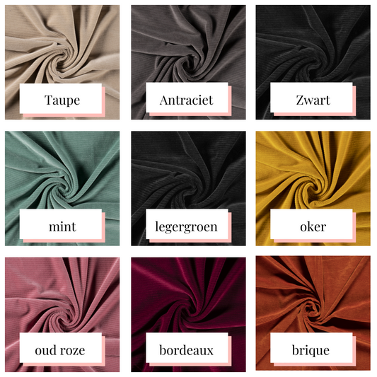 Housse de coussin d'allaitement | composez-vous | Velours côtelé