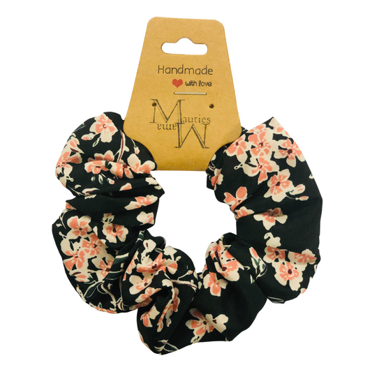 Scrunchie Sakura | black