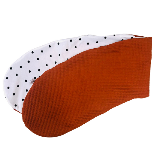 Housse de coussin d'allaitement | Brique à crampons irréguliers | en stock