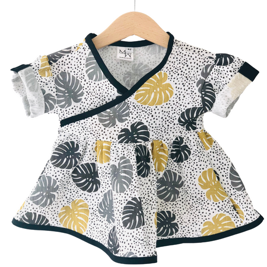 Muslin dress Monstera | SALE