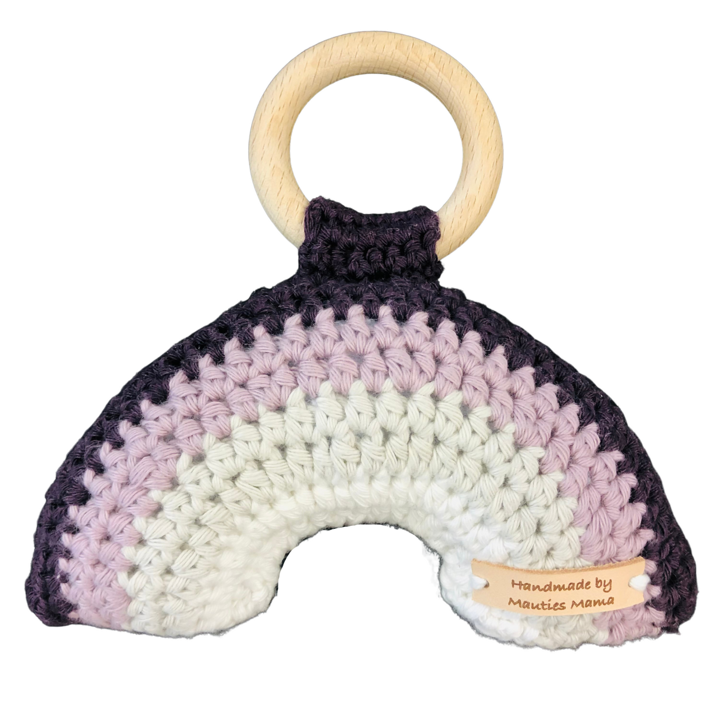 Anneau de dentition | Arc-en-ciel | violet