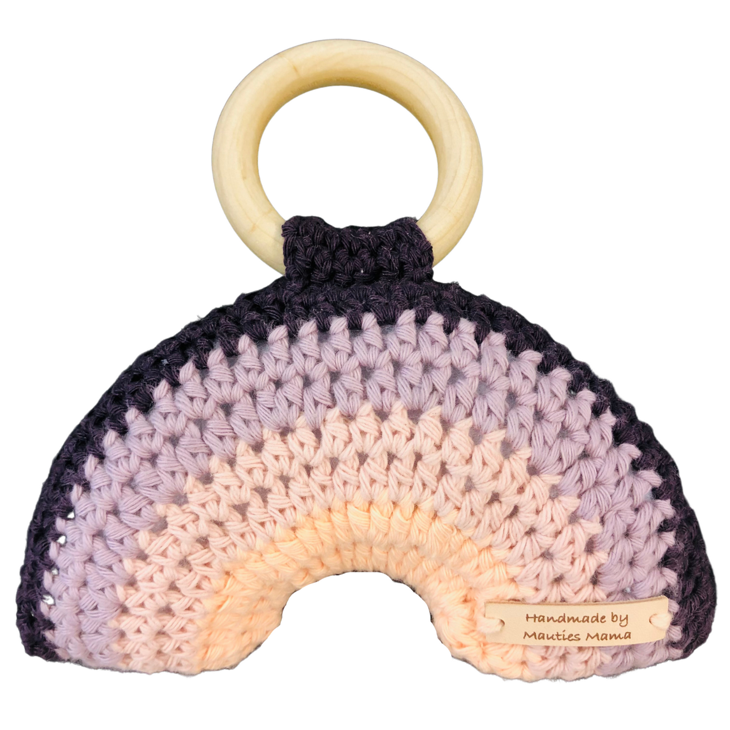 Anneau de dentition | Arc-en-ciel | violet