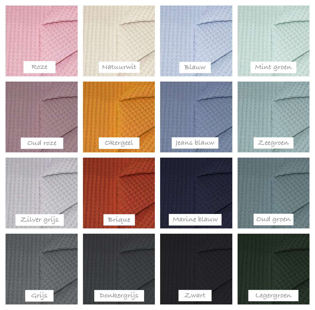 Baby nest waffle fabric | size M