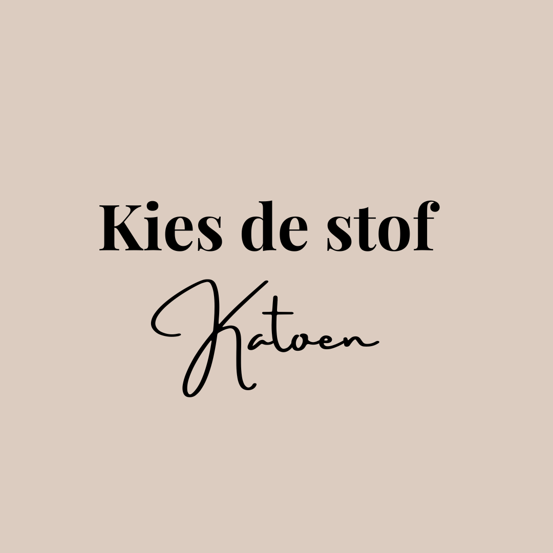 Kies de stof: Katoen (zelf samengestelde producten)