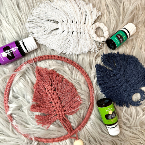 Macramé je eigen aroma diffuser | Workshop Kreadoe beurs
