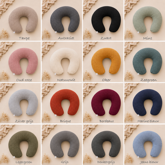 Nursing pillow | cover | compose yourself | waffle fabric