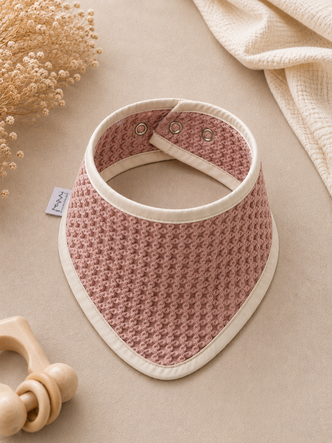bib plain grey