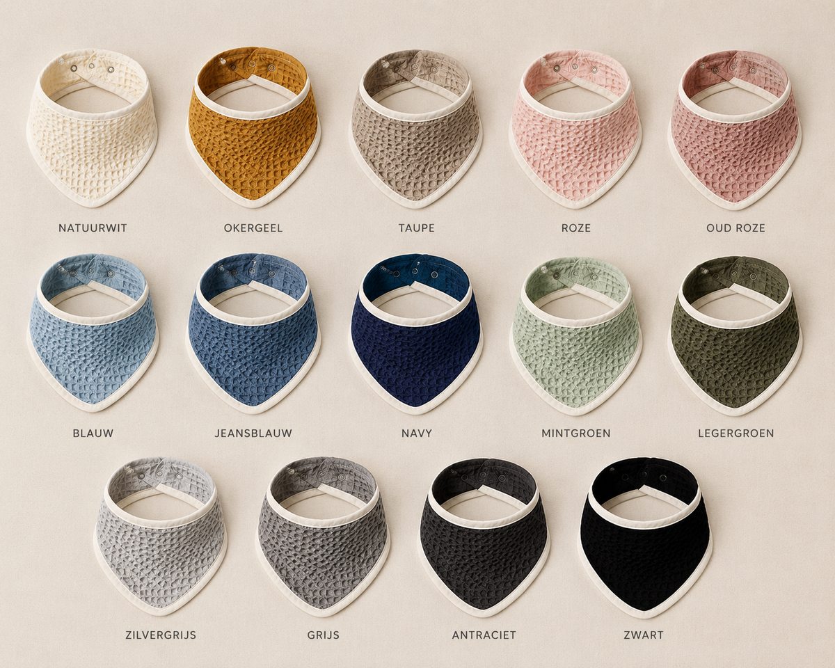 bib plain grey