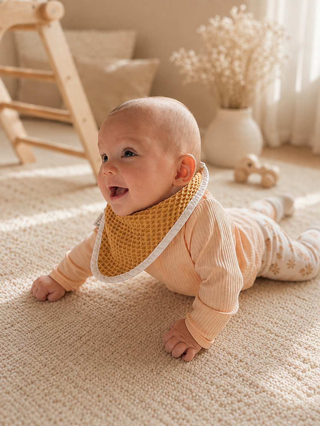 bib plain grey