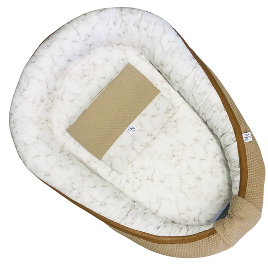 zelf samenstellen babynest | L | Marble Natural