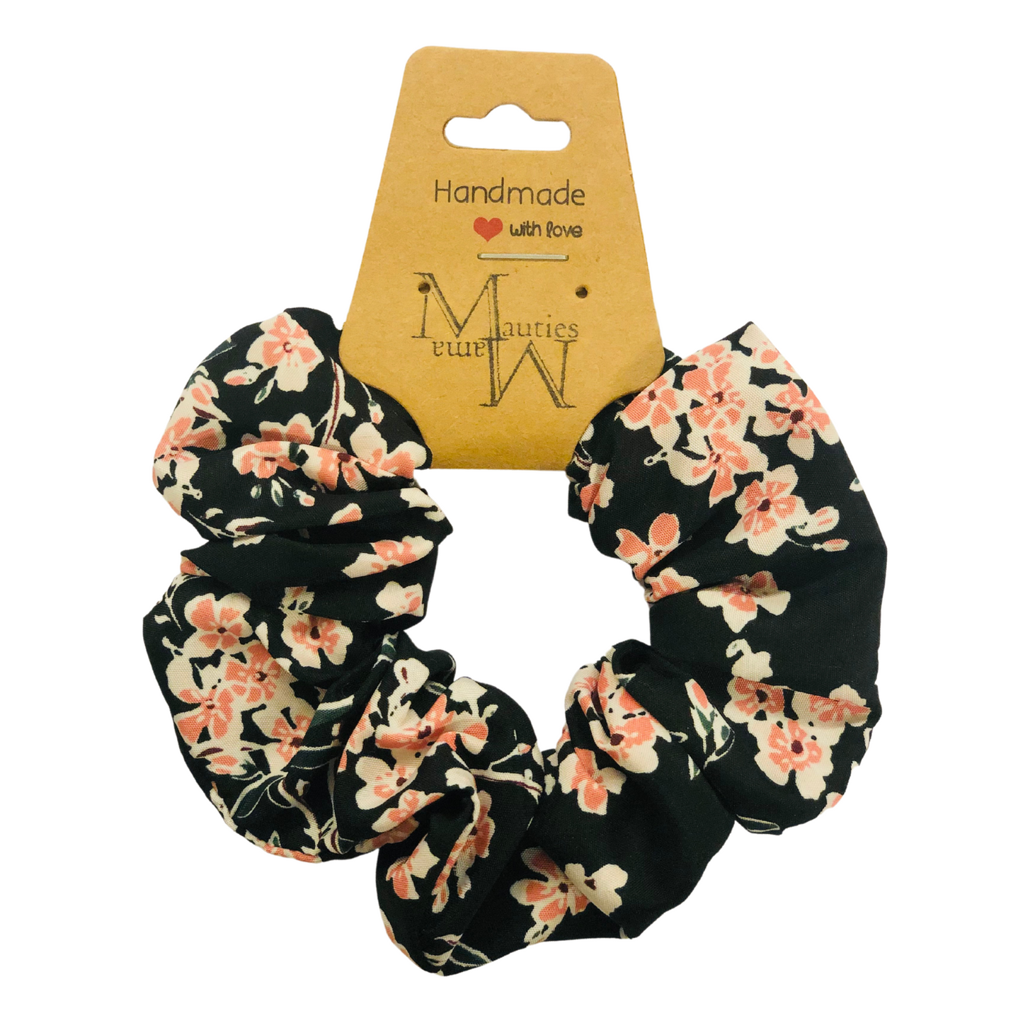 Scrunchie Sakura | zwart